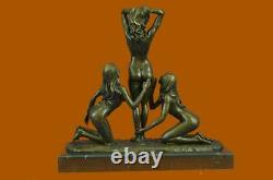 Limited Edition Original Mavchi Feel of the Women Bronze Sculpture Figurine Deal