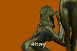 Limited Edition Original Mavchi Feel of the Women Bronze Sculpture Figurine Deal