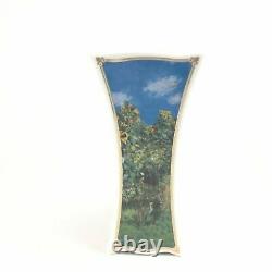 Limited Edition Porcelain Vase Monet Le Jardin De L'artsiste Goebel Artis Orbis