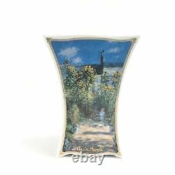 Limited Edition Porcelain Vase Monet Le Jardin De L'artsiste Goebel Artis Orbis