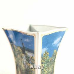 Limited Edition Porcelain Vase Monet Le Jardin De L'artsiste Goebel Artis Orbis