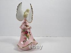 Limited Edition Royal Albert Old Country Roses Angel Figurine Music Box