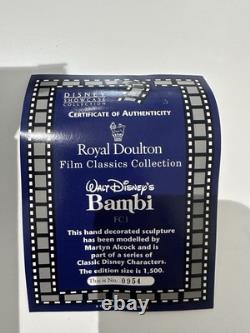 Limited Edition Royal Daulton Disney showcase Collection- Bambi 954/1500