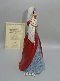 Limited Edition Royal Doulton Figure/figurine Hn3232 Anne Boleyn