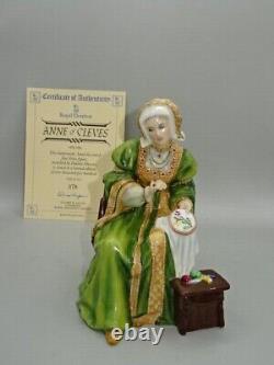 Limited Edition Royal Doulton Figure/figurine Hn3356 Anne Of Cleves
