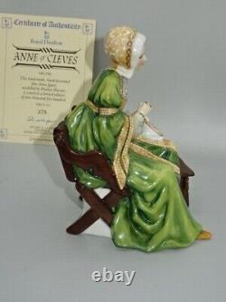 Limited Edition Royal Doulton Figure/figurine Hn3356 Anne Of Cleves