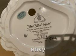 Limited Edition Royal Doulton Figurine Red Red Rose HN 3994 Language Of Love