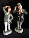 Limited Edition Royal Doulton Stan Laurel And Oliver Hardy Figurines