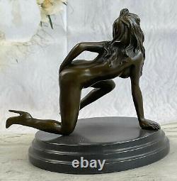 Limited Edition Signed Original Sexy Woman Bronze Sculpture Statue Figurine