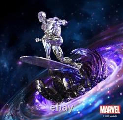 Limited Edition Silver Surfer Wormhole Figurine Royal Selangor