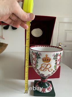 Limited edition Royal Doulton/Wemyss centenary Goblet number 429 of 500