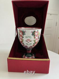 Limited edition Royal Doulton/Wemyss centenary Goblet number 429 of 500