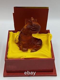 Liuligongfang CHINESE CRYSTAL Litter Tiger Year 2000 Limited Edition 400/3600