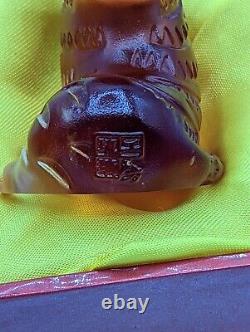 Liuligongfang CHINESE CRYSTAL Litter Tiger Year 2000 Limited Edition 400/3600