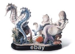 Lladro 01006929 Underwater Journey Mermaid Figurine. Limited Edition