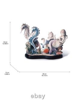Lladro 01006929 Underwater Journey Mermaid Figurine. Limited Edition