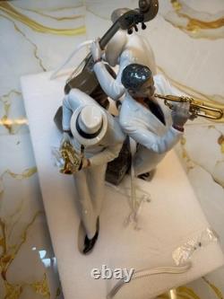 Lladro 01008568 Jazz Trio Limited Edition Ex Display slightly damaged RRP £2610