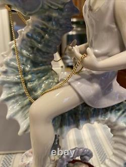 Lladro 1821 Prince Of The Sea -Ltd Edition with Base, Box & Certificate -Perfect