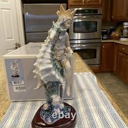 Lladro 1821 Prince Of The Sea -Ltd Edition with Base, Box & Certificate -Perfect