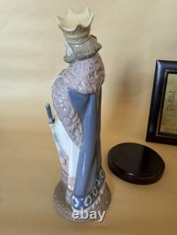 Lladro 5367 Rey de Oros King of Gold Limited Edition Figurine #82 COA Base