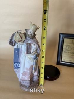 Lladro 5367 Rey de Oros King of Gold Limited Edition Figurine #82 COA Base