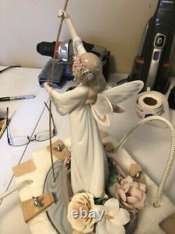 Lladro # 7679-Enchanted Lake- new- limited edition of 4000-box-COA $1475 value