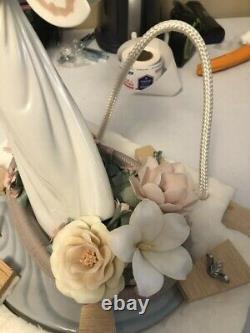 Lladro # 7679-Enchanted Lake- new- limited edition of 4000-box-COA $1475 value