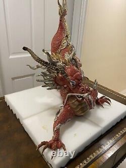 Lladro Great Red Dragon 2010 Limited Edition one-of-a-kind on the market