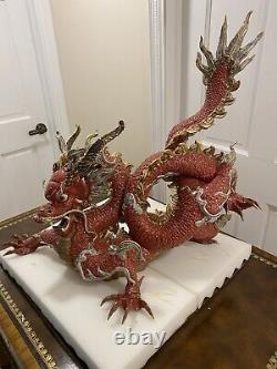 Lladro Great Red Dragon 2010 Limited Edition one-of-a-kind on the market