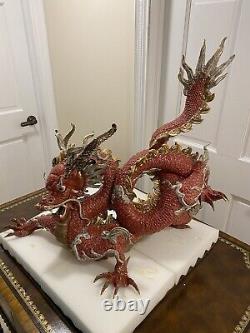 Lladro Great Red Dragon 2010 Limited Edition one-of-a-kind on the market