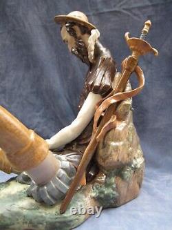 Lladro Gres Don Quixote Letters to Dulcinea Large Figurine Ref 13509 Ltd Ed 483