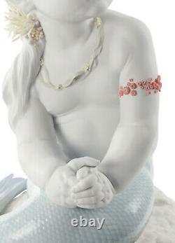 Lladro Limited Ed. Princess Of The Waves Mermaid #8713 Brand Nib Large Save$ F/s