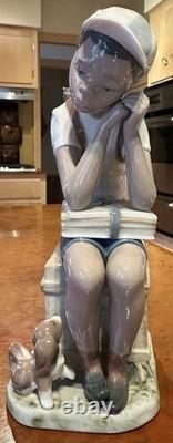 Lladró Porcelain Figurine Exam Day Black Legacy Collection Limited Edition