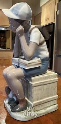 Lladró Porcelain Figurine Exam Day Black Legacy Collection Limited Edition