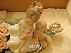 Lladro River of Dreams 01866 MINT Signed Limited Edition Figurine 19L Leaf Boat