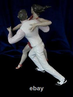 Lladro Salsa Brand Nib #9146 Dancer Limited Edition Couple Dancing $325 Off F/sh