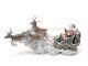 Lladro Santa's Midnight Ride Sleigh Figurine. Limited Edition 01001938