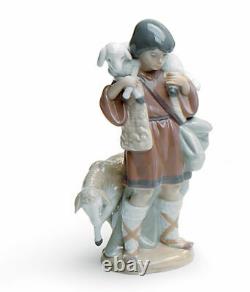 Lladro Shepherd Boy Nativity Figurine #5485 Brand Nib Holidays Xmas Save$$ F/sh