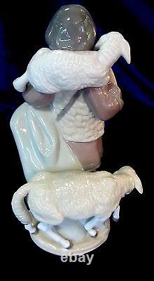 Lladro Shepherd Boy Nativity Figurine #5485 Brand Nib Holidays Xmas Save$$ F/sh