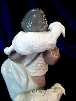 Lladro Shepherd Boy Nativity Figurine #5485 Brand Nib Holidays Xmas Save$$ F/sh