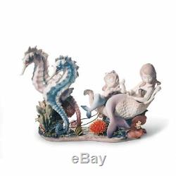Lladro Underwater Journey Mermaid Figurine. Limited Edition 01006929