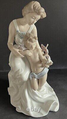 Lladro Where Love Begins. 7649. With box & Base. Ltd Ed. With box and stand