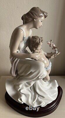 Lladro Where Love Begins. 7649. With box & Base. Ltd Ed. With box and stand