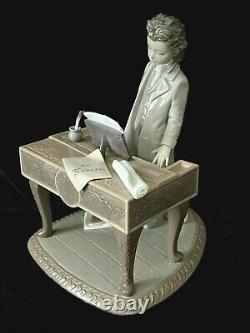 Lladro YOUNG BEETHOVEN #1815 RETIRED Signed Limited Edition 320 of 2500 in Box