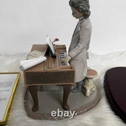 Lladró Young Beethoven Porcelain Figurine Limited Edition mint