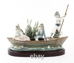 Lladro'valencian Cruise' Large Limited Edition Boat Figure 1731, Boxed & Coa