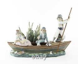 Lladro'valencian Cruise' Large Limited Edition Boat Figure 1731, Boxed & Coa