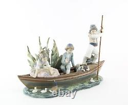 Lladro'valencian Cruise' Large Limited Edition Boat Figure 1731, Boxed & Coa