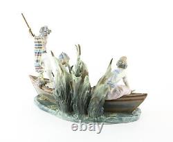 Lladro'valencian Cruise' Large Limited Edition Boat Figure 1731, Boxed & Coa