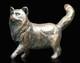 Long Haired Cat Figurine Standing (limited Edition) Michael Simpson